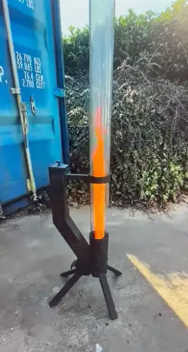Ildrør (incl. levering til pakkeshop) SORT
